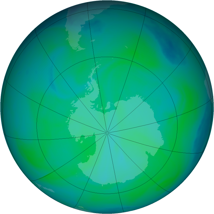 Ozone Map 2004-12-14